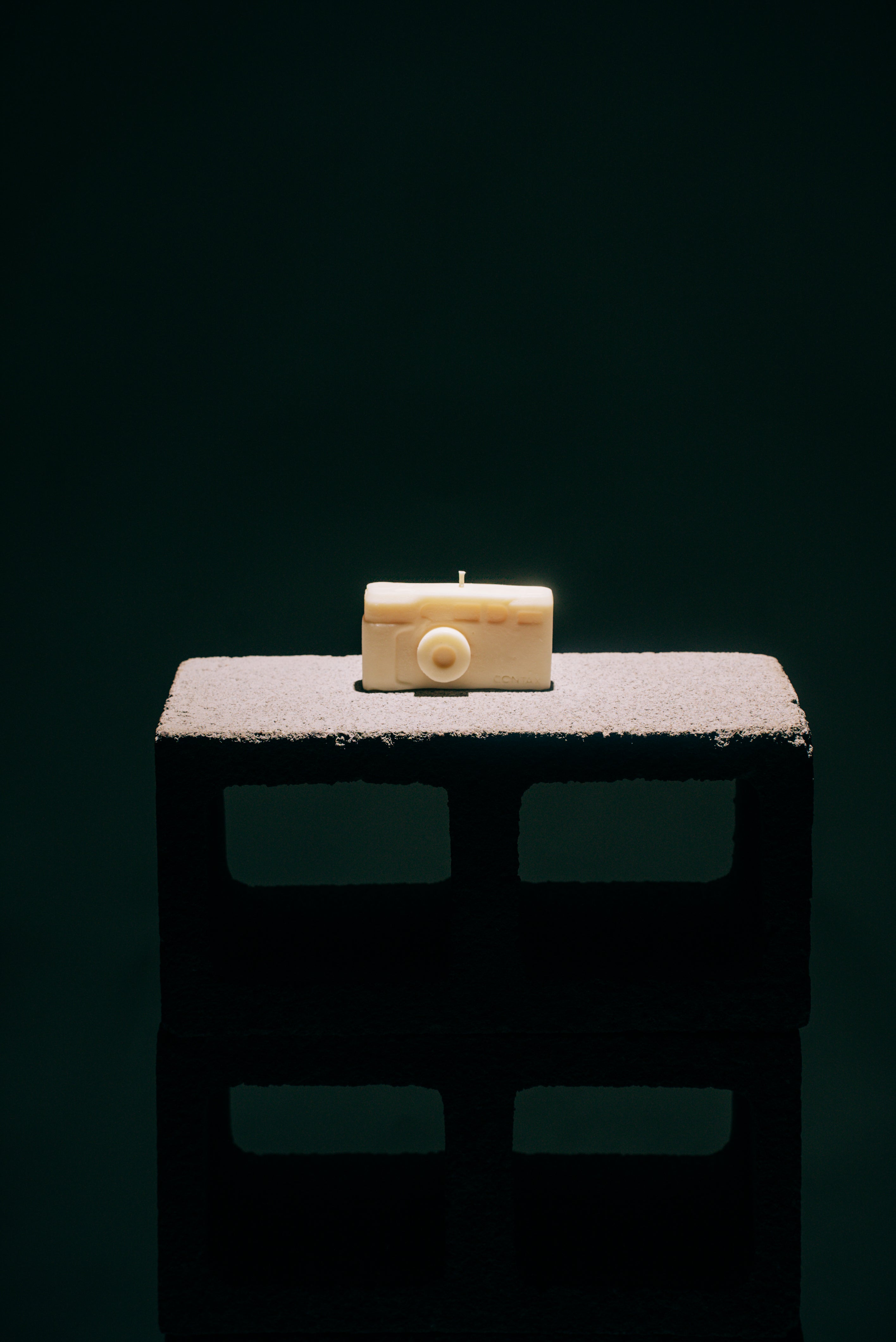 Contax Camera Candle