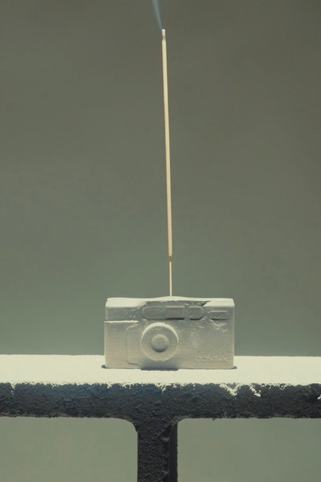 Concrete Contax Incense Holder